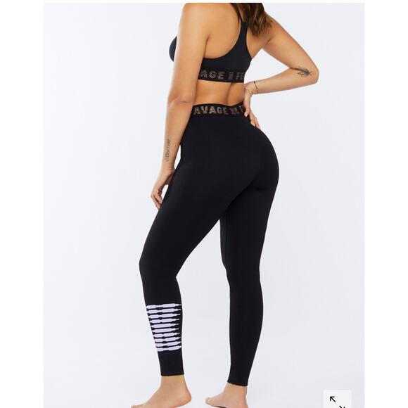 Savage X Fenty Pants - Savage X Fenty Forever Savage Jersey Legging Size Médium, Sporty Sexy Athleisure